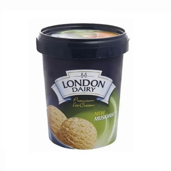 Picture of London Dairy Premium Ice Cream New Muskmelon 500ml