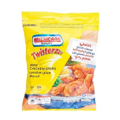 Picture of Americana Frozen Chicken Mini Strips Twisterz 750gm