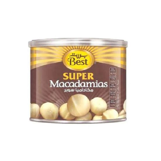 Picture of Best Super Macadamias Cans 110gm