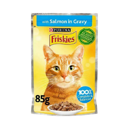 Picture of Purina Friskies Salmon Chunks In Gravy 85gm