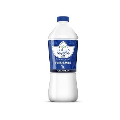 Picture of Hayatna Fresh Milk Full Fat 1ltr