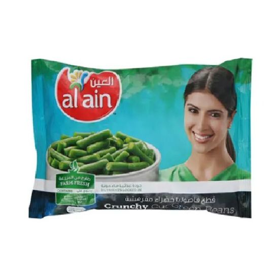 Picture of Al Ain Farm Fresh Crunchy Cut Green Beans 400gm