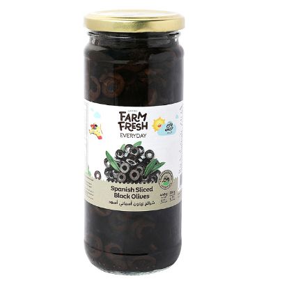 Picture of Farm Fresh Olives Black Sliced 440gm