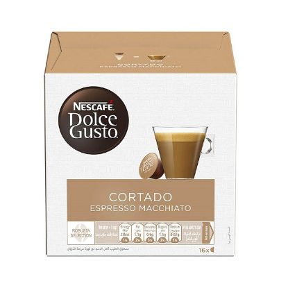 Picture of Nescafe Dolce Gusto Cortado Espresso Macchiato 100.8gm