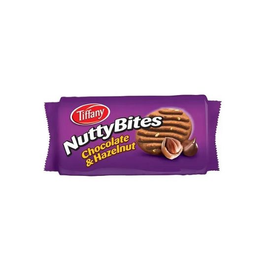 Picture of Tiffany Nutty Bites Chocolate & Hazelnut 20% Free 72gm