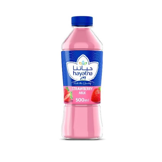 Picture of Hayatna Strawberry Flavoured Milk 500ml