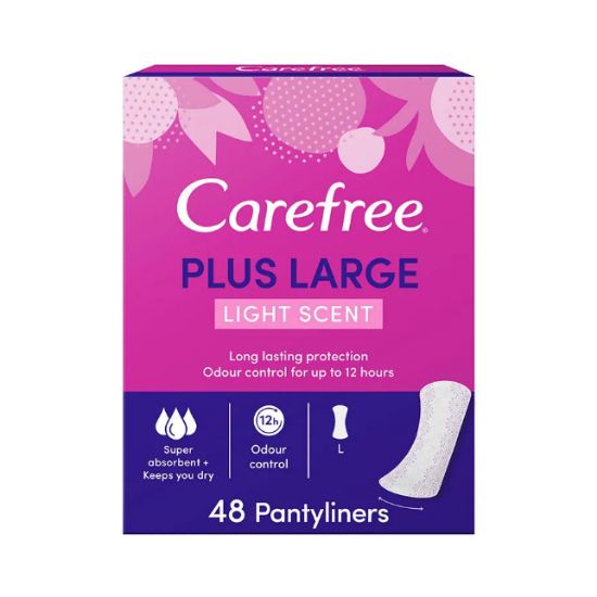 Picture of Carefree Plus Large Light Scent 48's