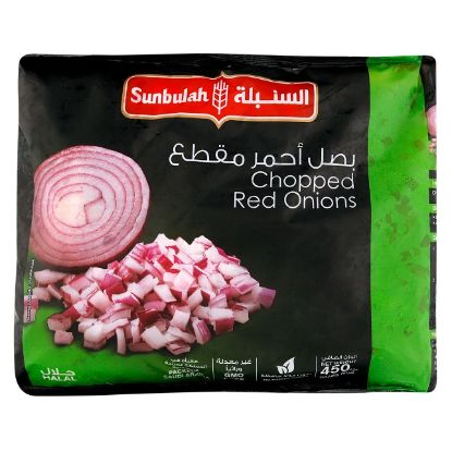 Picture of Sunbulah Frozen Chopped Red Onion 450gm