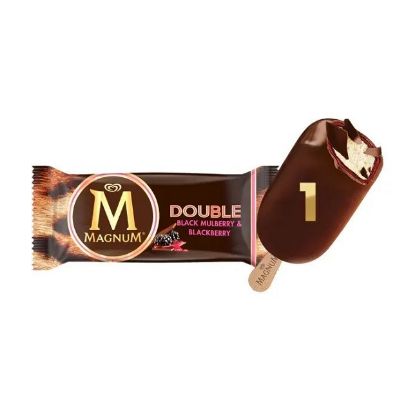 Picture of Magnum Double Black Mulberry And Blackberry Ice Cream 95ml