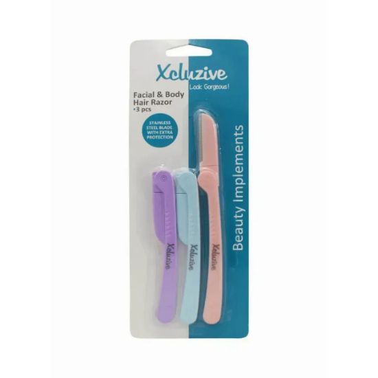 Picture of xclusive Razor Facial & Body Hair 3's