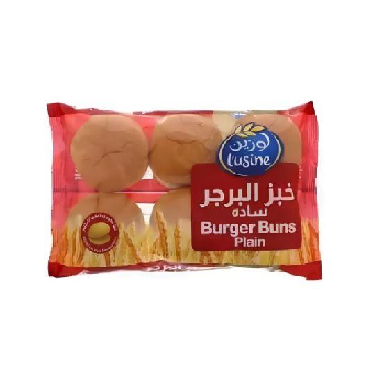 Picture of L'Usine Burger Bun Plain 402gm