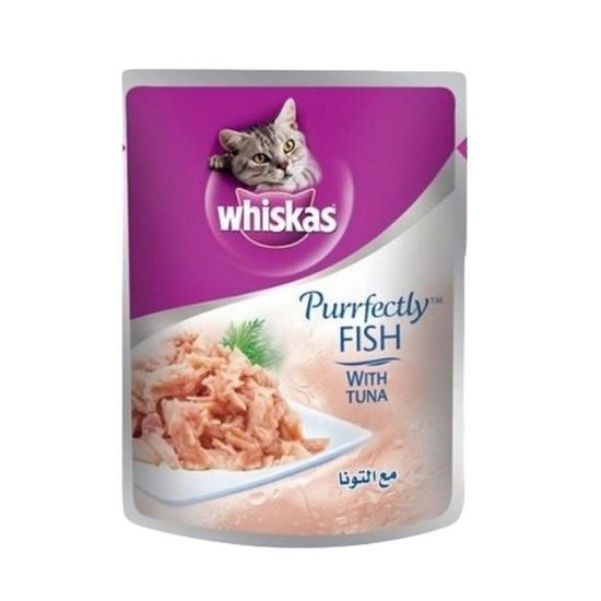Picture of Whiskas Cat Food Perfectly Tuna 85gm