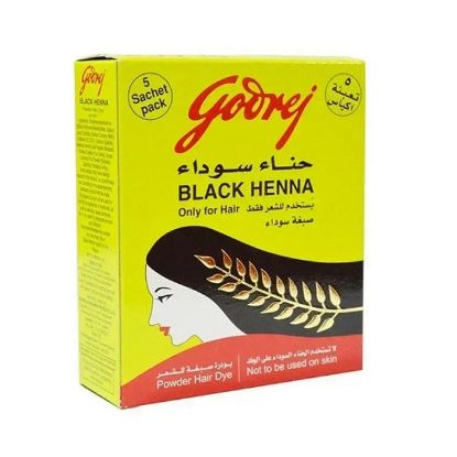 Picture of Godrej Black Henna Only For Hair 15gm