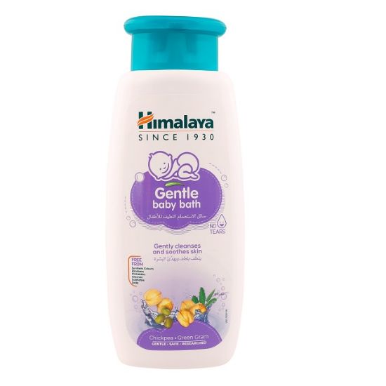 Picture of Himalaya Gentle Baby Bath With Chick Peas & Green Gram 400ml