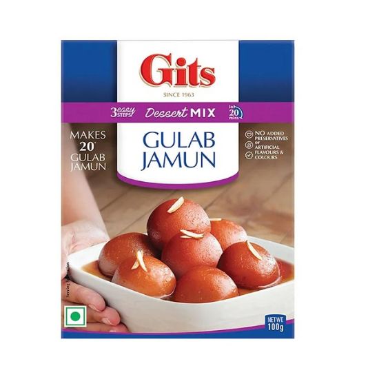 Picture of Gits Dessert Mix Gulab Jamun For 20 Gulab Jamun 100gm