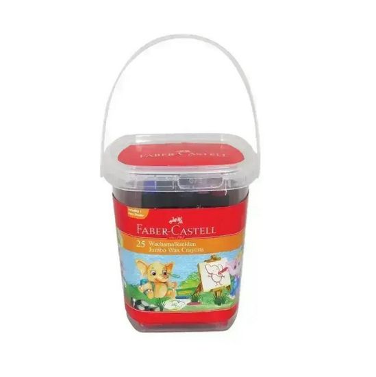 Picture of Faber-Castell Jumbo Crayon 12 Card 1pc