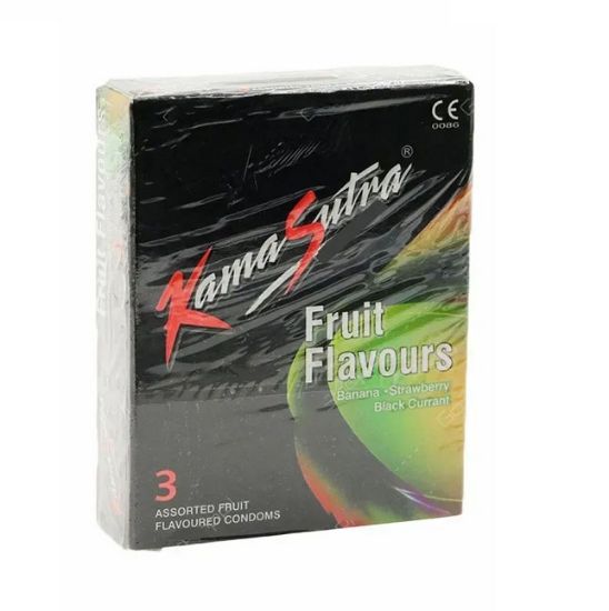 Picture of Kama Sutra Condom Fruit Flavoured 3's