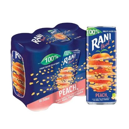 Picture of Rani Juice Float Peach NAS (6x180ml)
