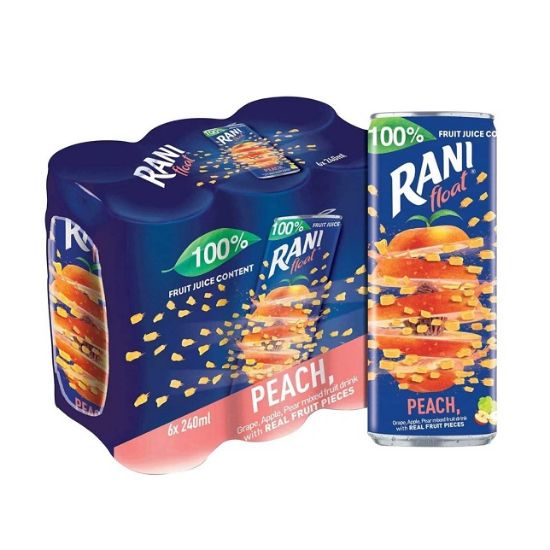 Picture of Rani Juice Float Peach NAS (6x180ml)