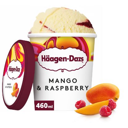 Picture of Haagen Dazs Mango Raspberry Ice Cream 460ml