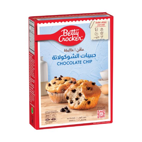 Picture of Betty Crocker Chocolate Chip Muffin Mix 500g