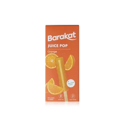 Picture of Barakat Orange Juice Pop 4x50ml