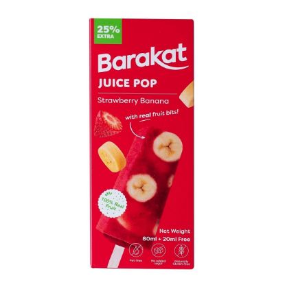 Picture of Barakat Strawberry Banana Juice Pop 80ml