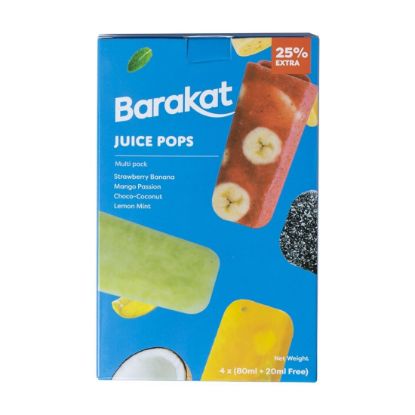 Picture of Barakat Multi Pack Juice Pop 4x80 ml